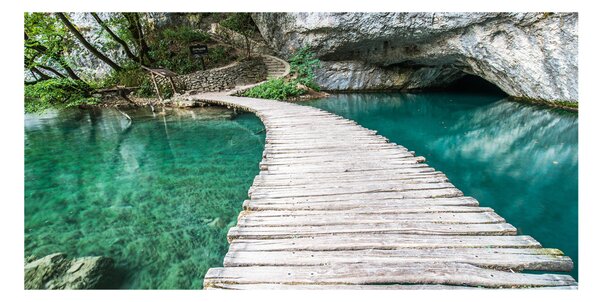 Tablou din Sticlă Lacurile Plitvice