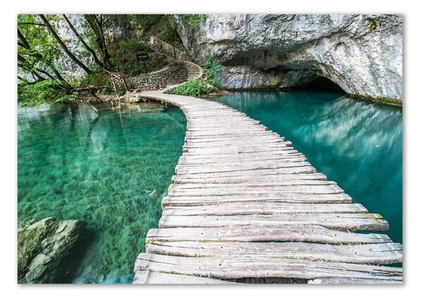 Tablou din Sticlă Lacurile Plitvice