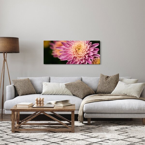 Tablou detailat cu flori (120x50 cm)