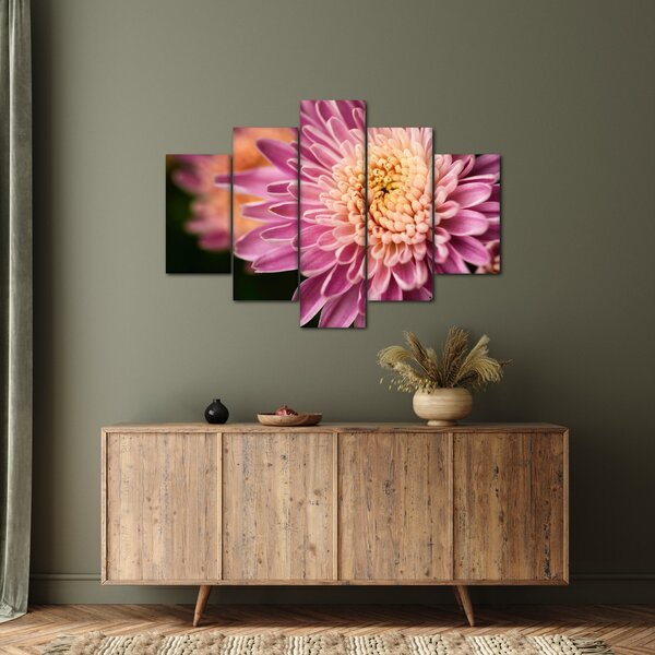 Tablou detailat cu flori (150x105 cm)
