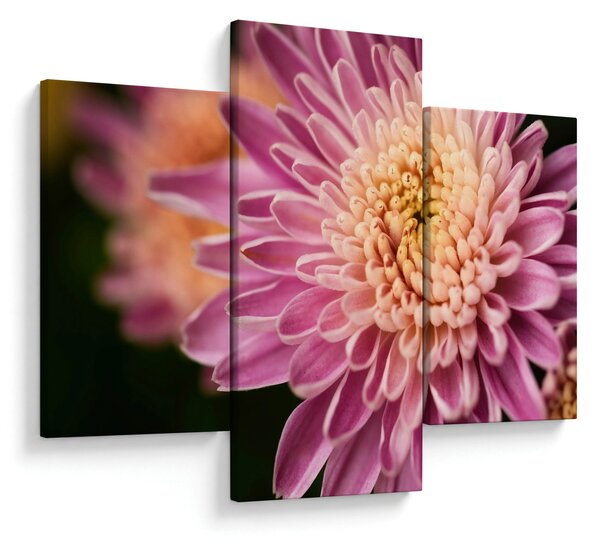 Tablou detailat cu flori (90x60 cm)