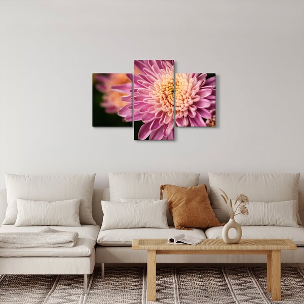 Tablou detailat cu flori (90x60 cm)