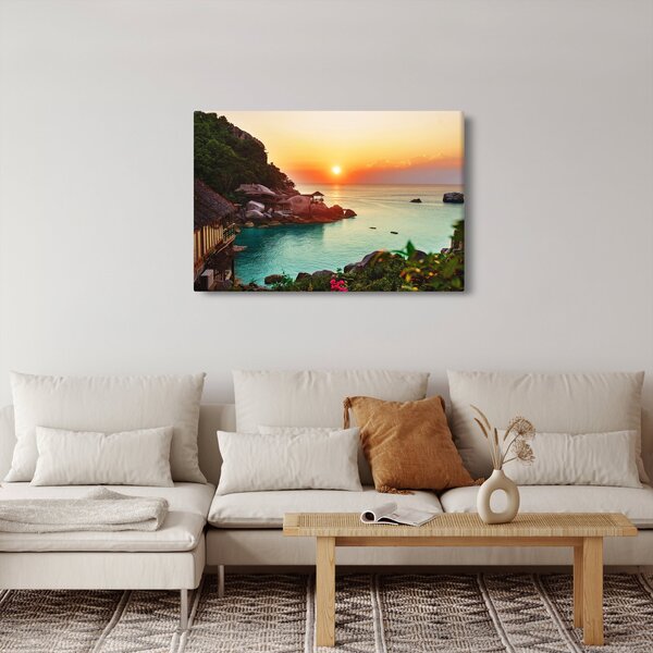 Tablou cu plaja frumoasă (90x60 cm)
