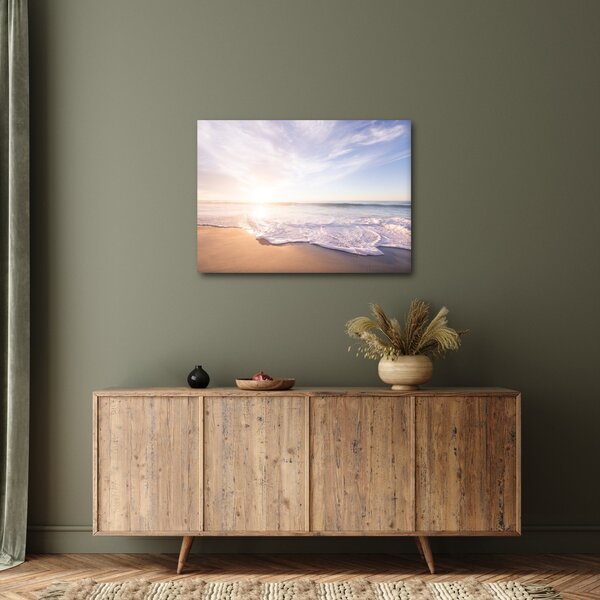 Tablou cu plaja cu nisip (70x50 cm)