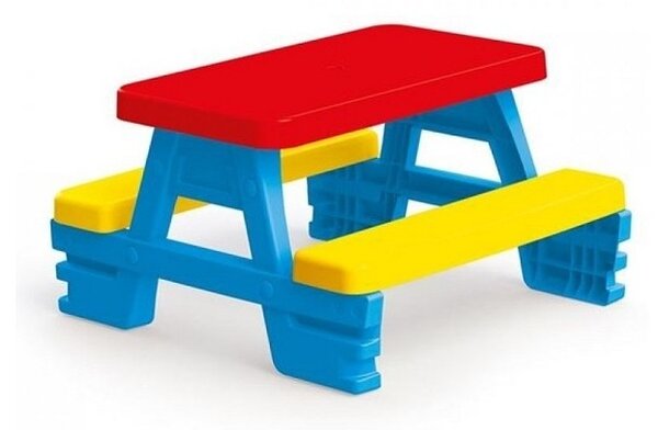 Masa cu bancute de picnic, pentru 4 copii, 43x77x71 cm, plastic