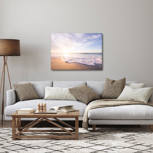 Tablou cu plaja cu nisip (70x50 cm)