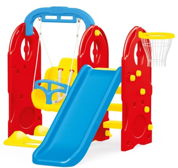 Centru de joaca multifunctional, diverse activitati, 4 in 1, 123x156x170 cm