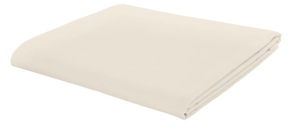 Cearceaf crem din bumbac percale 180x260 cm Easy Iron Percale – Catherine Lansfield