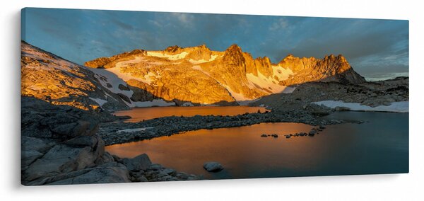 Tablou cu peisaj montan (120x50 cm)
