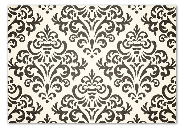Tablou pe pe sticlă fundal ornamente