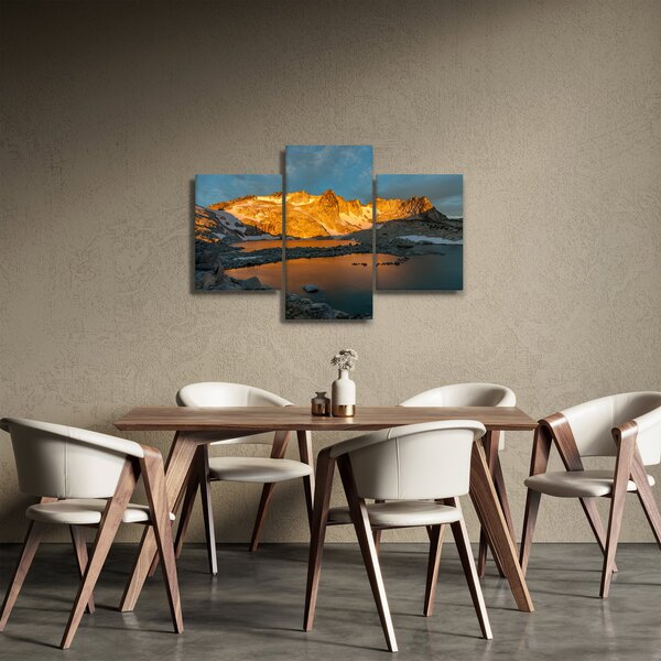 Tablou cu peisaj montan (90x60 cm)