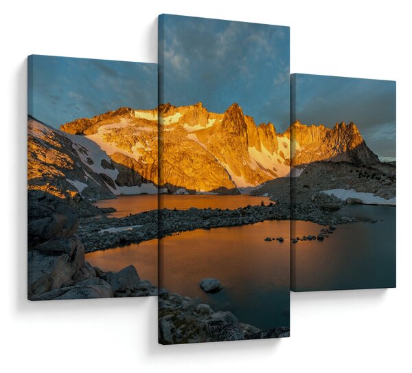 Tablou cu peisaj montan (90x60 cm)