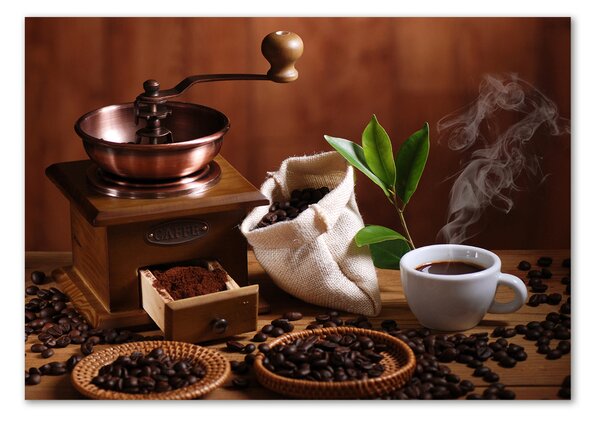Imagine de sticlă O ceașcă de espresso