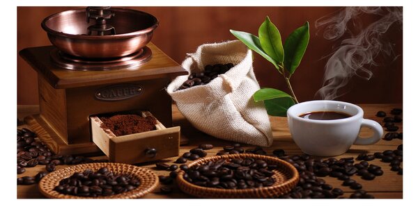 Imagine de sticlă O ceașcă de espresso