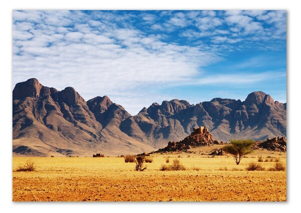 Tablou pe pe sticlă Rocks din Namibia