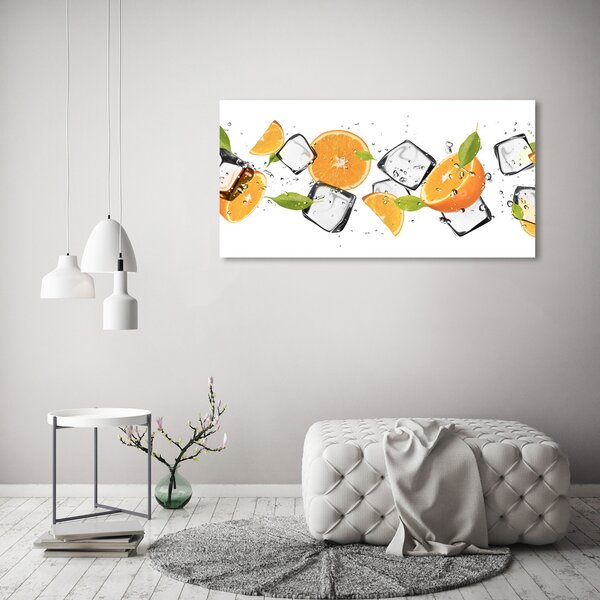 Print pe canvas Portocale cu gheata