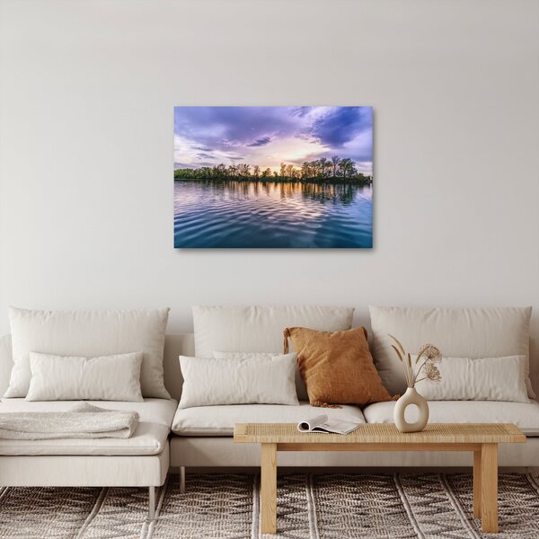Tablou cu lac (70x50 cm)