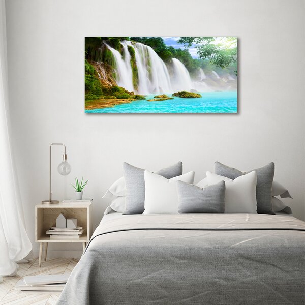 Imprimare tablou canvas Cascadă