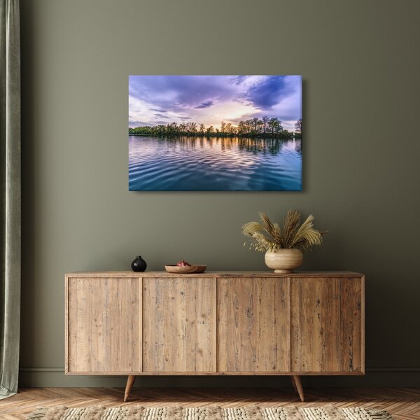 Tablou cu lac (90x60 cm)