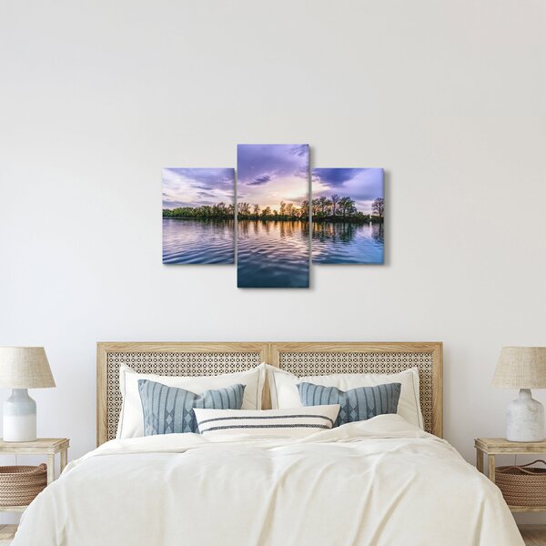 Tablou cu lac (90x60 cm)