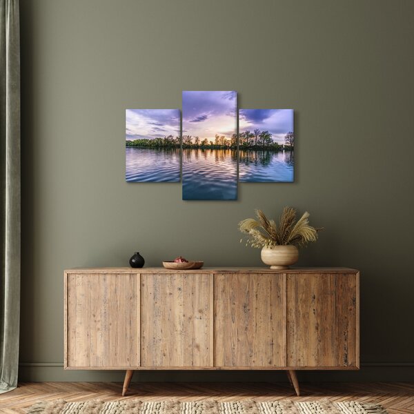 Tablou cu lac (90x60 cm)