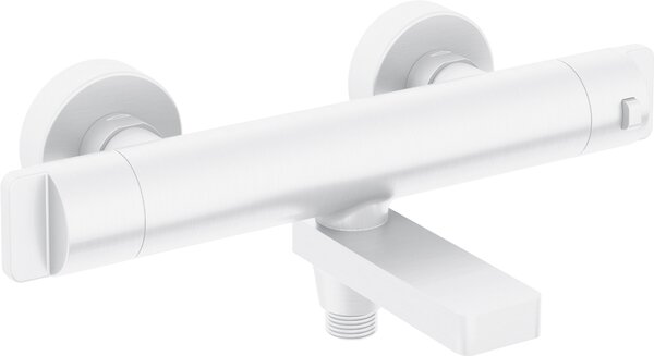 Deante Cascada, baterie termostatica baie, alb, BCH_A1BT
