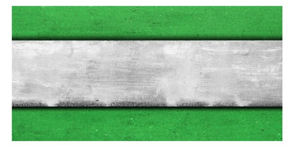 Imagine de sticlă perete verde