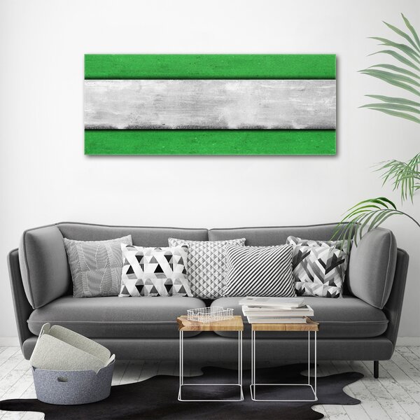 Pictură pe pânză perete verde