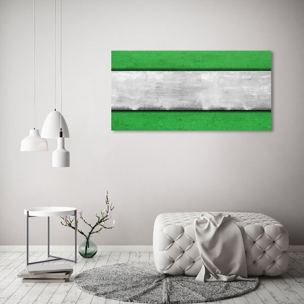 Pictură pe pânză perete verde
