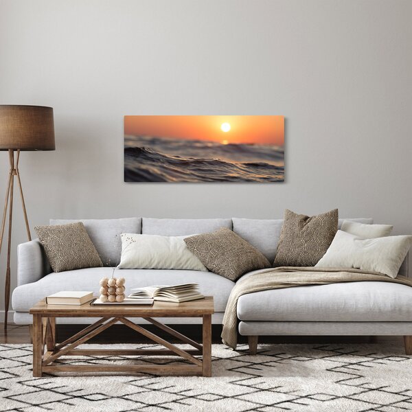 Tablou cu valul mării (120x50 cm)