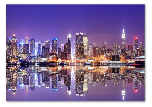 Tablou sticlă Manhattan New York City