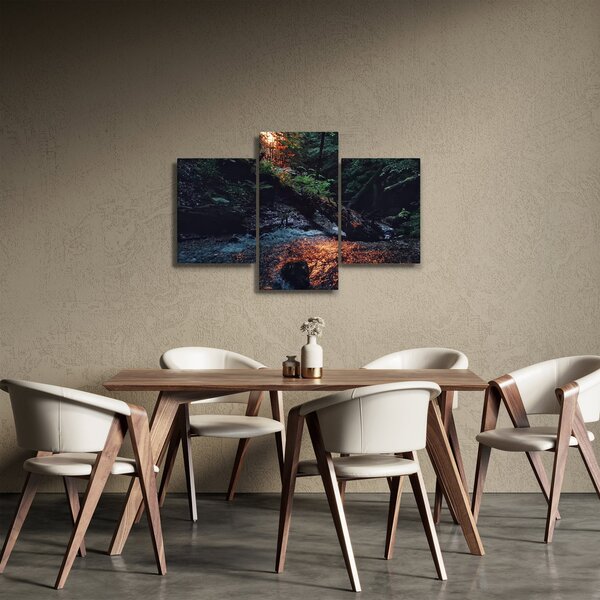 Tablou cu râu montan (90x60 cm)