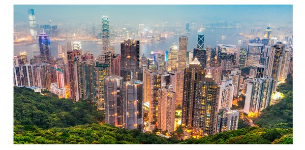 Tablou din Sticlă Hong Kong