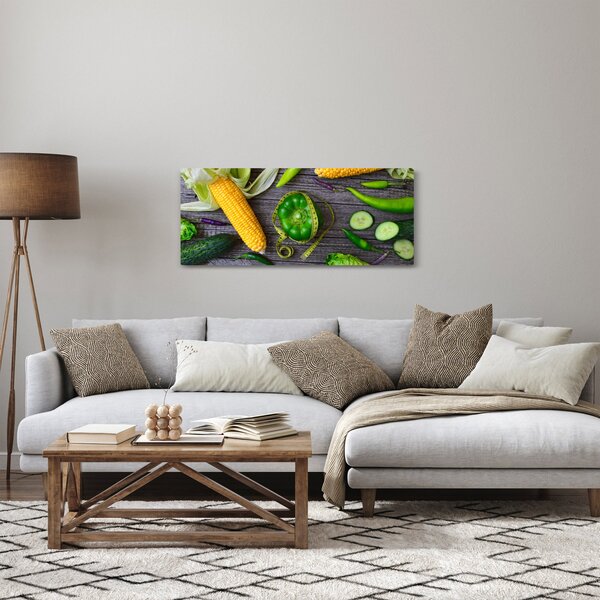 Tablou cu legume (120x50 cm)