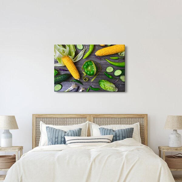 Tablou cu legume (90x60 cm)