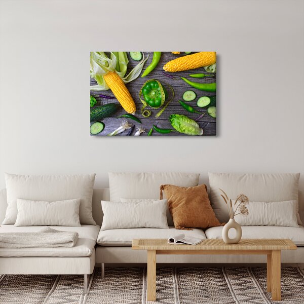 Tablou cu legume (90x60 cm)