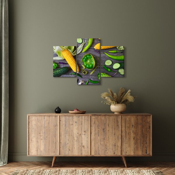 Tablou cu legume (90x60 cm)