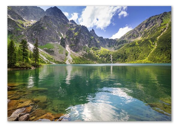 Tablou sticlă Marine ochi Tatry