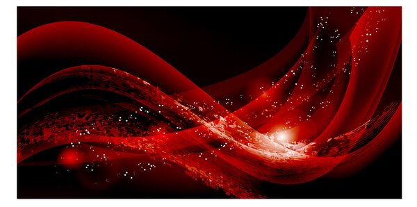 Tablou sticlă abstract
