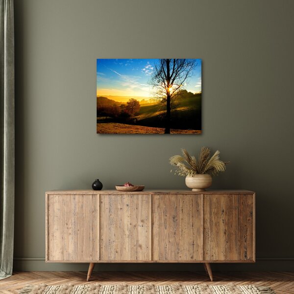 Tablou cu răsăsrit de soare (70x50 cm)