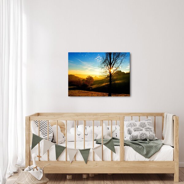 Tablou cu răsăsrit de soare (70x50 cm)