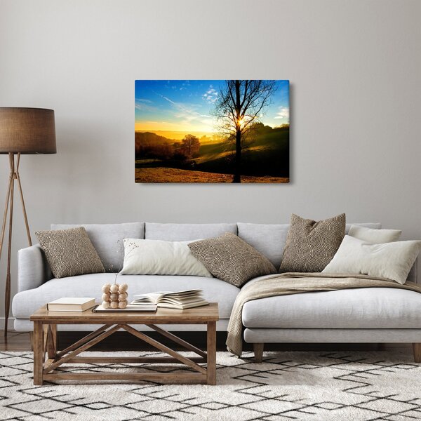 Tablou cu răsăsrit de soare (90x60 cm)