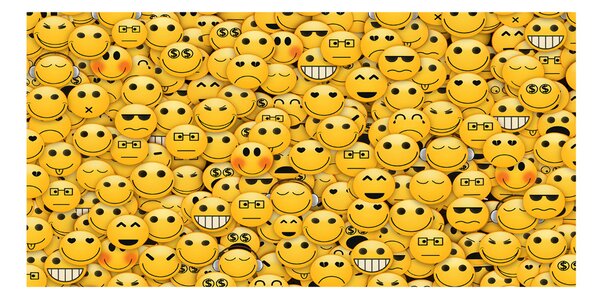 Imagine de sticlă emoticoane