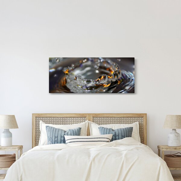 Tablou cu brățara din picături de apă (120x50 cm)