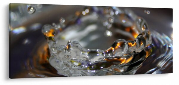 Tablou cu brățara din picături de apă (120x50 cm)