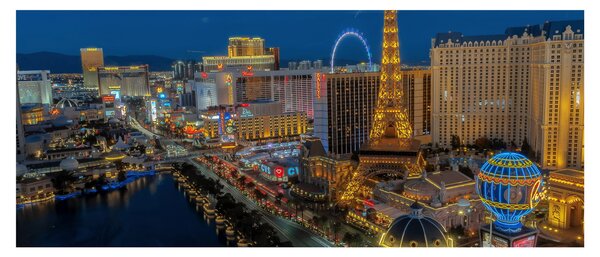 Tablou - Las Vegas (120x50 cm)