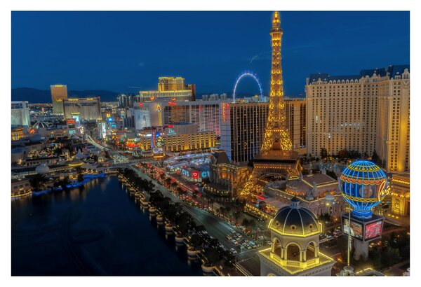 Tablou - Las Vegas (90x60 cm)