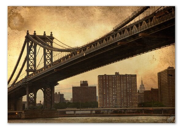 Fotografie imprimată pe sticlă Manhattan New York City