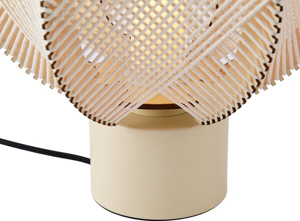 Lampă de masă Japandi bej 32 cm - Gertie