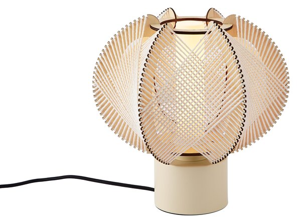 Lampă de masă Japandi bej 32 cm - Gertie